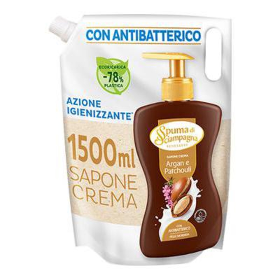 Пълнител за течен сапун Spuma Sciampagna Argan