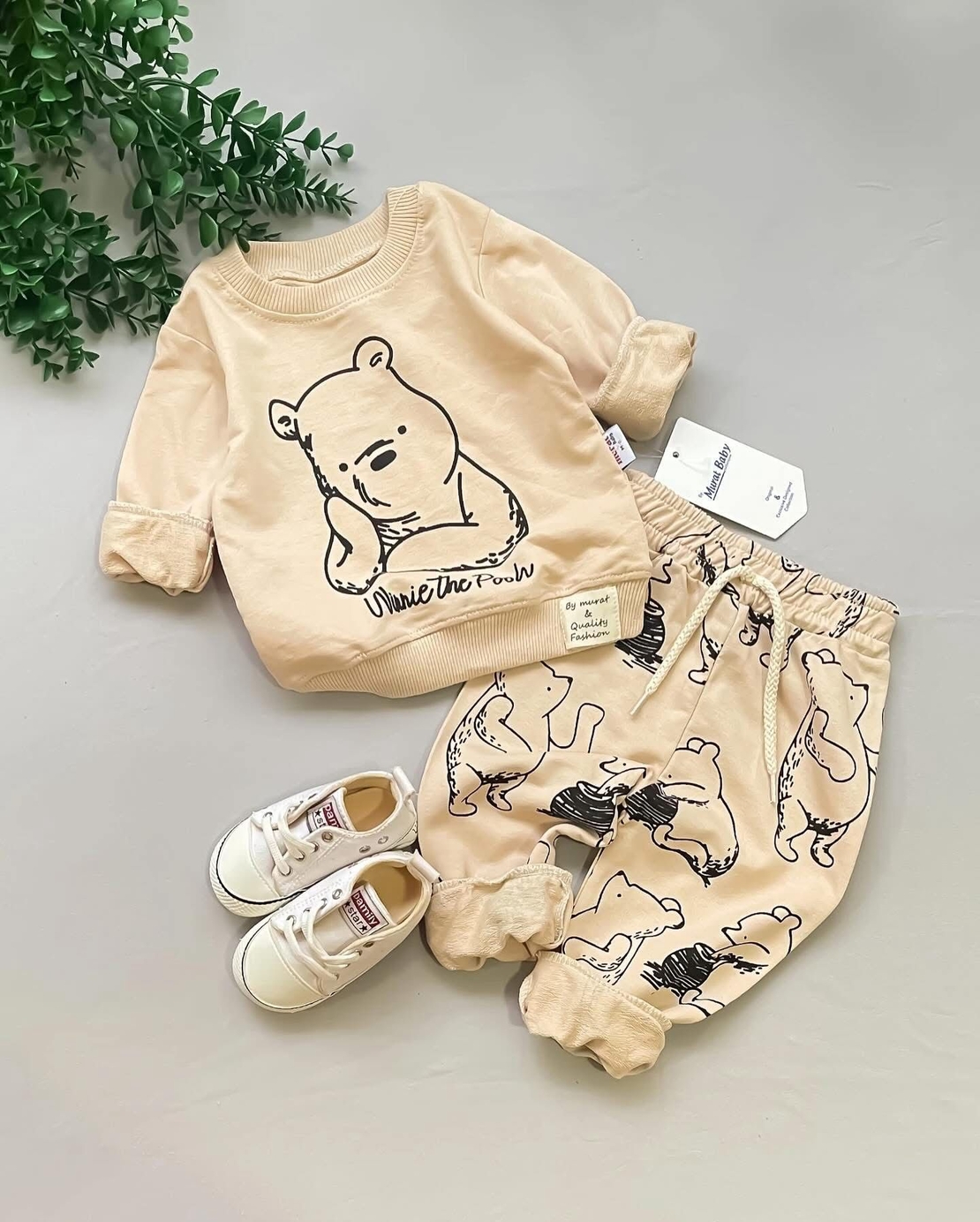 Бебешки комплект LELONDI BEIGE