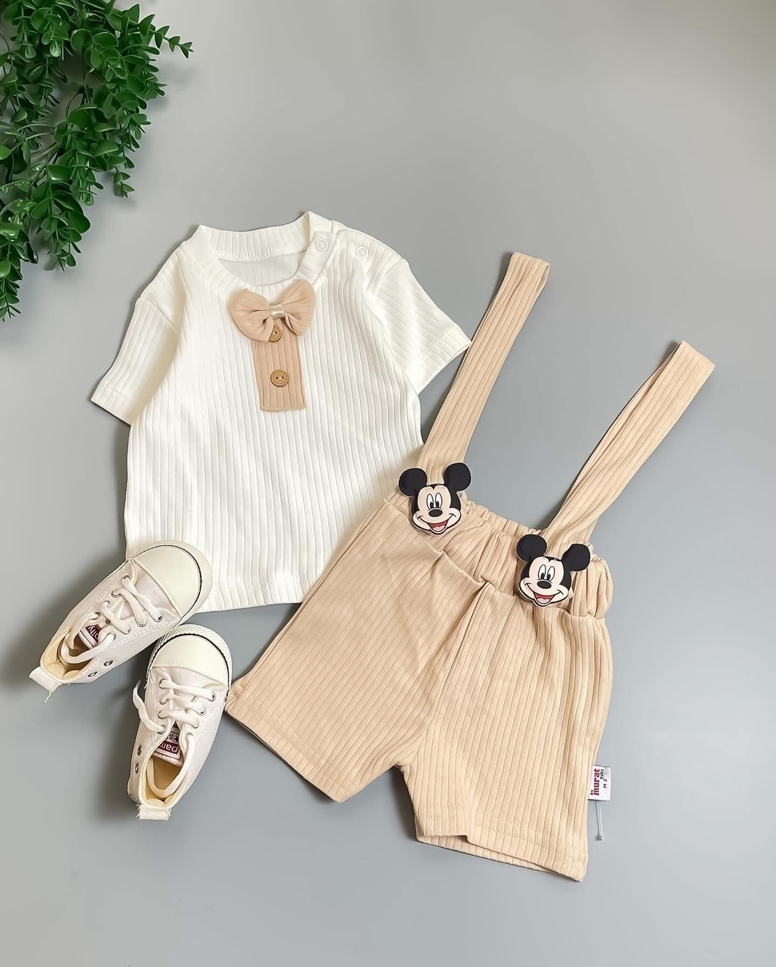 Бебешки комплект FLORONSA BEIGE