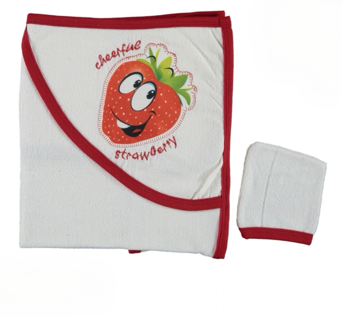 Бебешка хавлия  STRAWBERRY