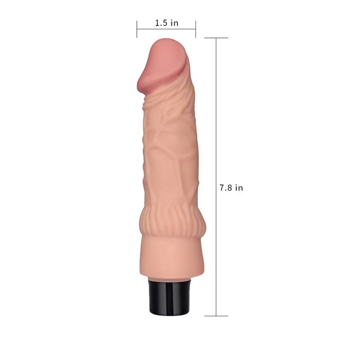 Реалистичен вибратор LOVETOY Vibe Real Softee 7.8