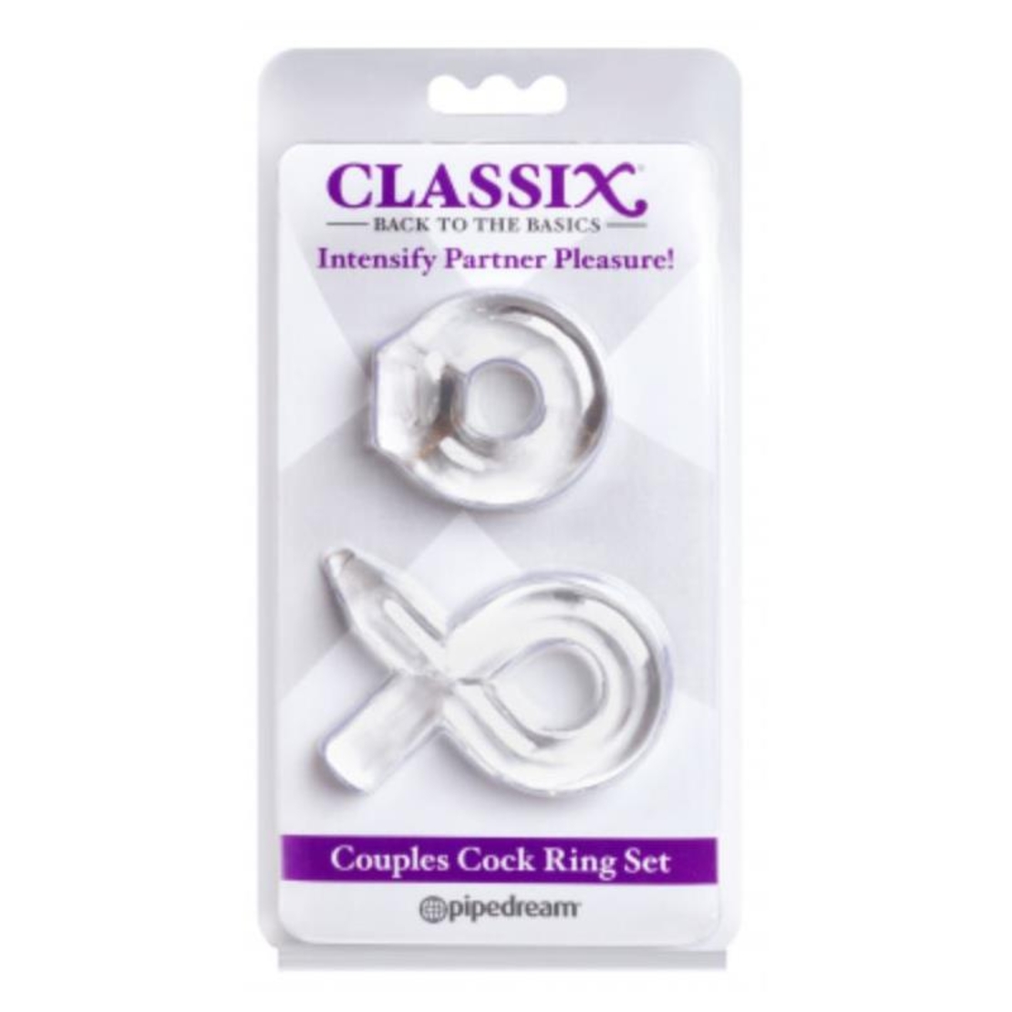 Комплект пръстени за пенис CLASSIX Couple's Clear