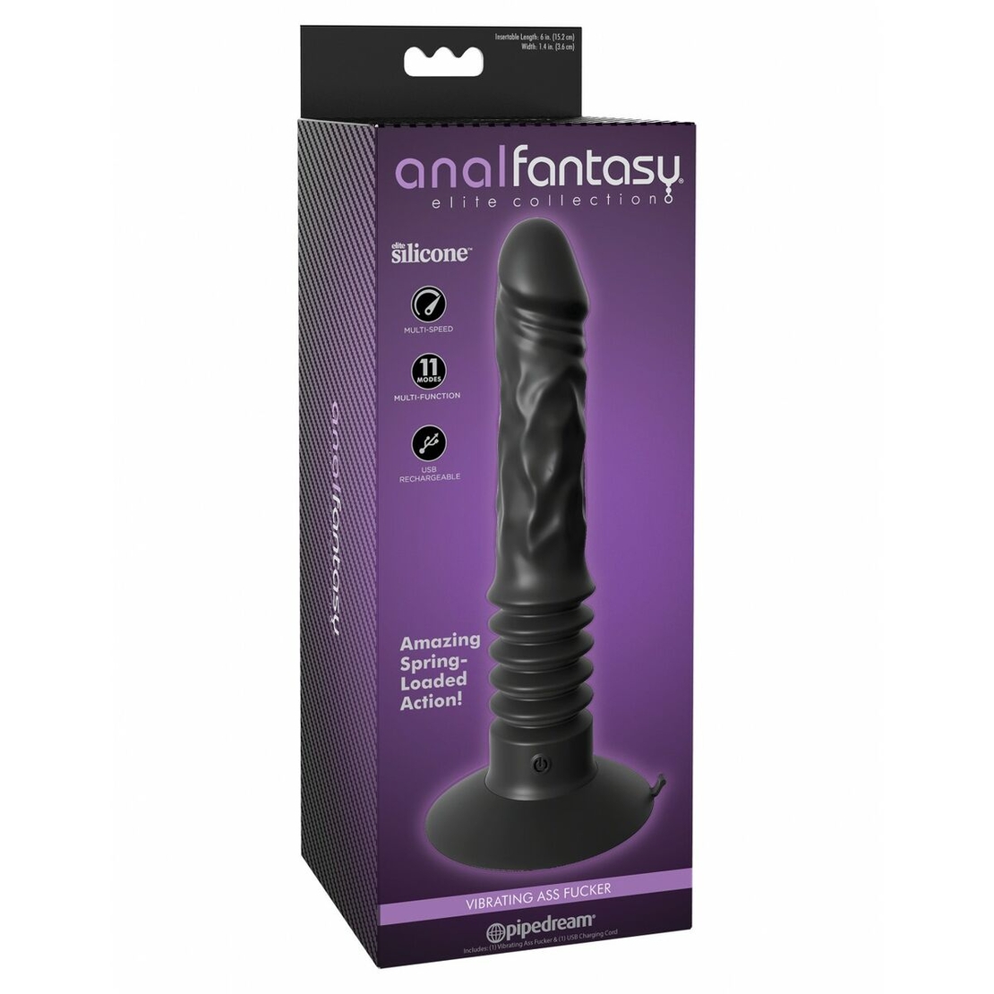 Анален вибратор Pipedream Anal Fantasy Elite Черен