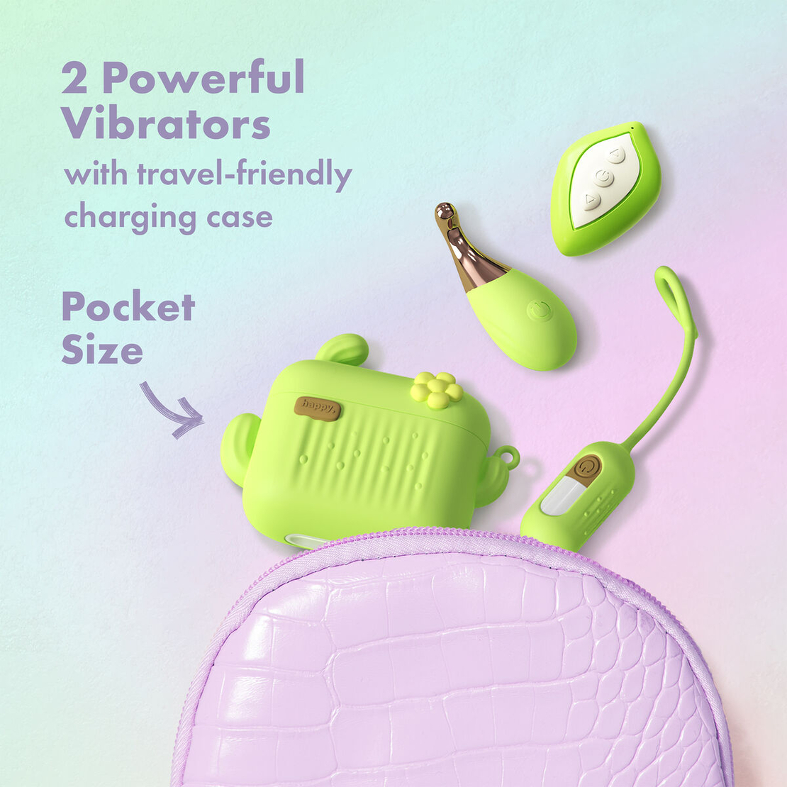 Комплект 2 в 1 , Mini Wand и вибро яйце Blush Blooming Bliss S9402567