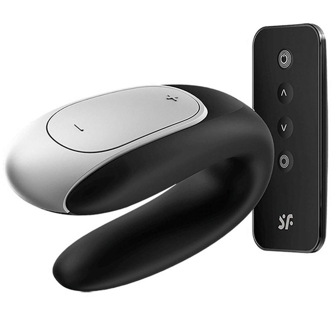 Вибратор за двойки с клиторна стимулация Satisfyer Double Fun