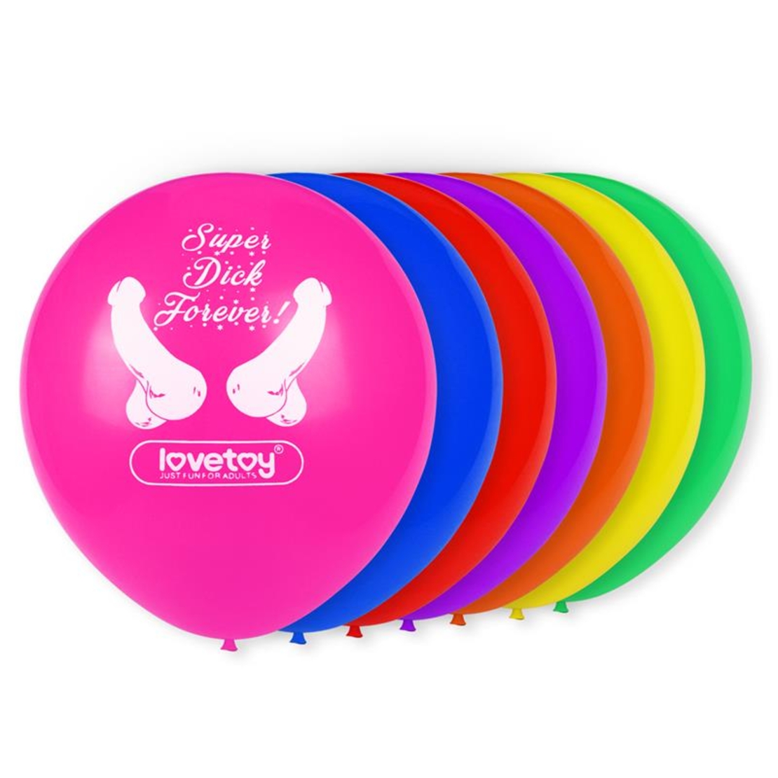 Парти балони LOVETOY, пакет от 7 броя