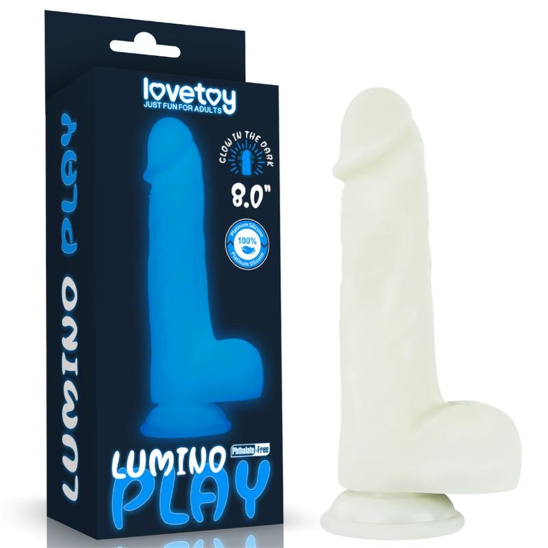 Дилдо LOVETOY Lumino Play 8.0