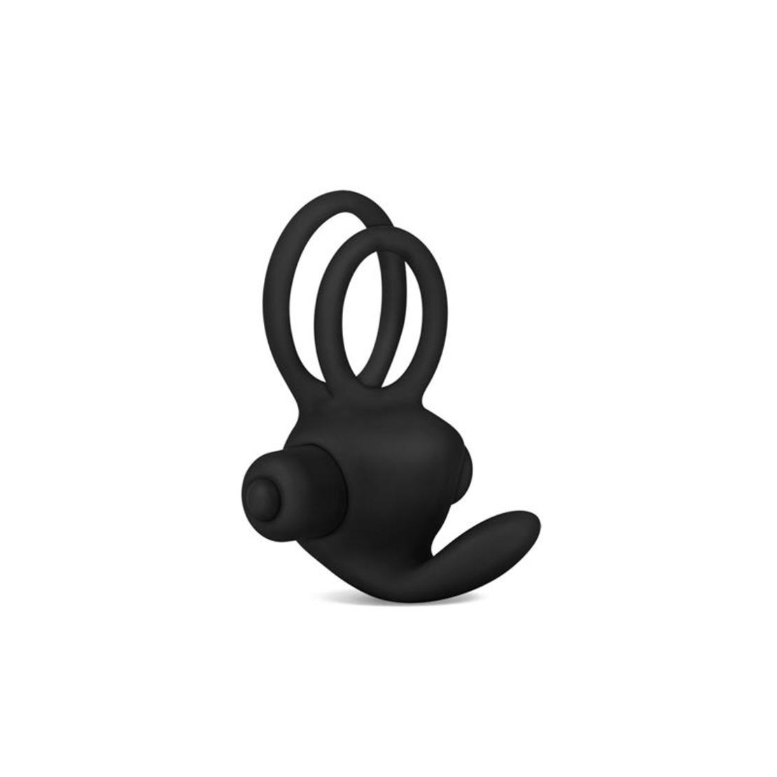 LOVETOY Power Clit Duo – двоен вибриращ пръстен за пенис с клиторен стимулатор