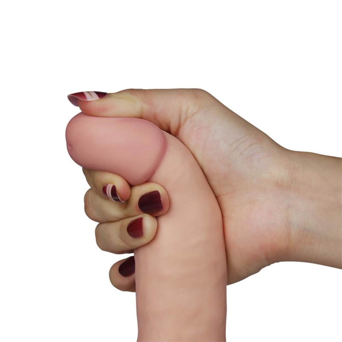 Дилдо LOVETOY Ultra Soft Dude с вибрация 7.5
