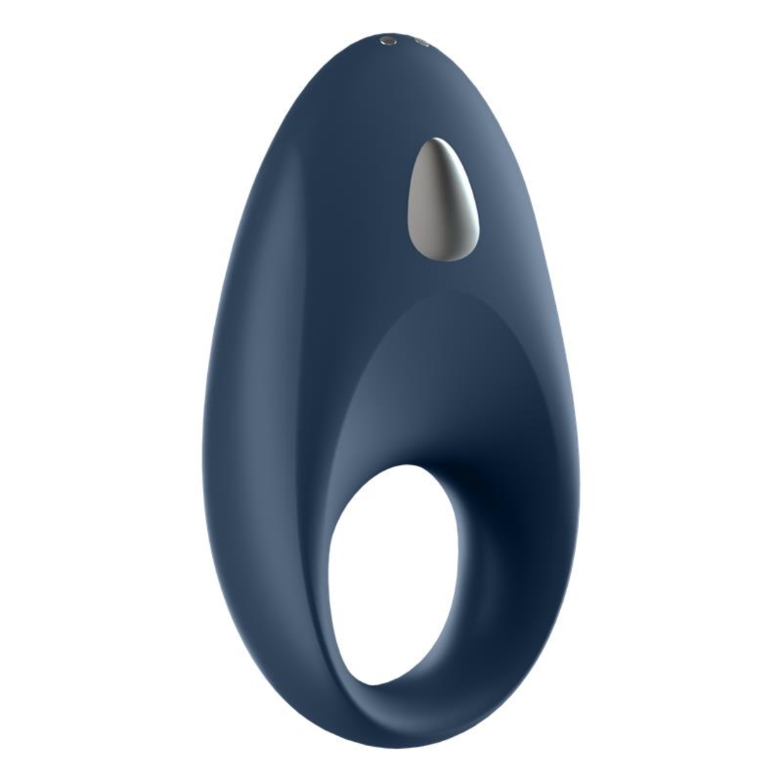 Вибриращ пръстен SATISFYER Royal One с приложение, син