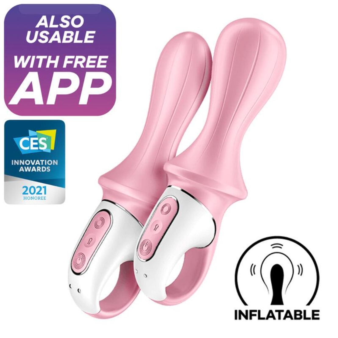 Анален вибратор Air Pump Booty 5 with APP Satisfyer Connect