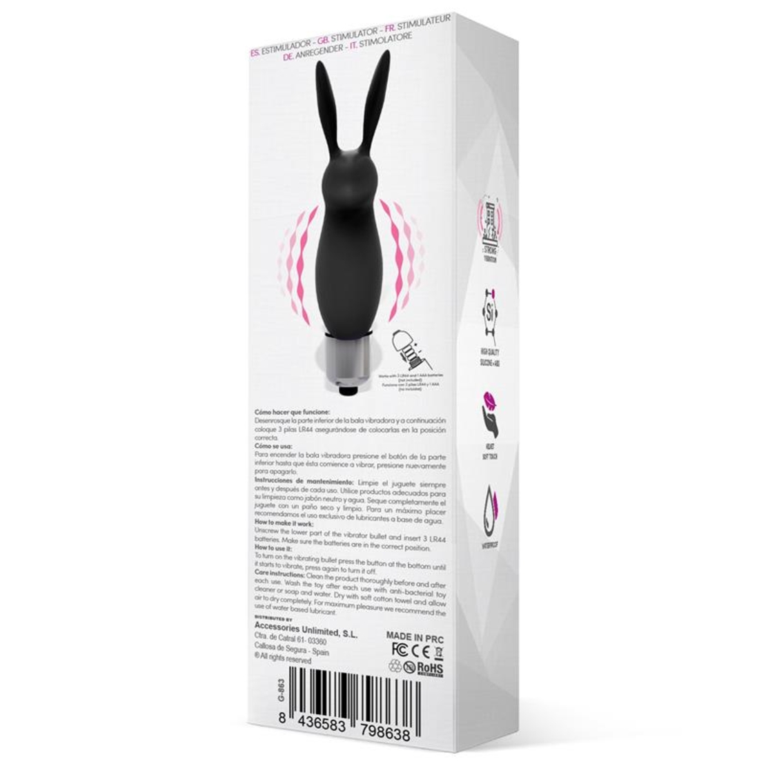 Вибриращ куршум Hopye Rabbit, LATETOBED