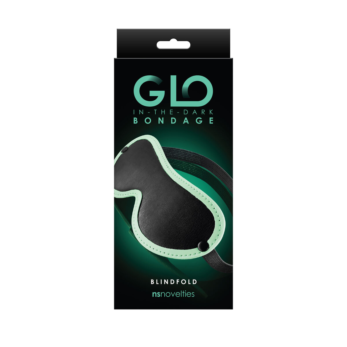 Маска за очи - Зелена Shhh Blindfold NS Novelties Glo