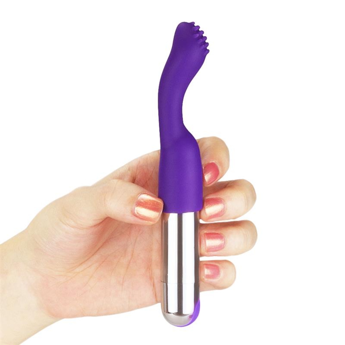 LOVETOY IJoy Versatile Tickler – мощен силиконов стимулатор с USB, лилав