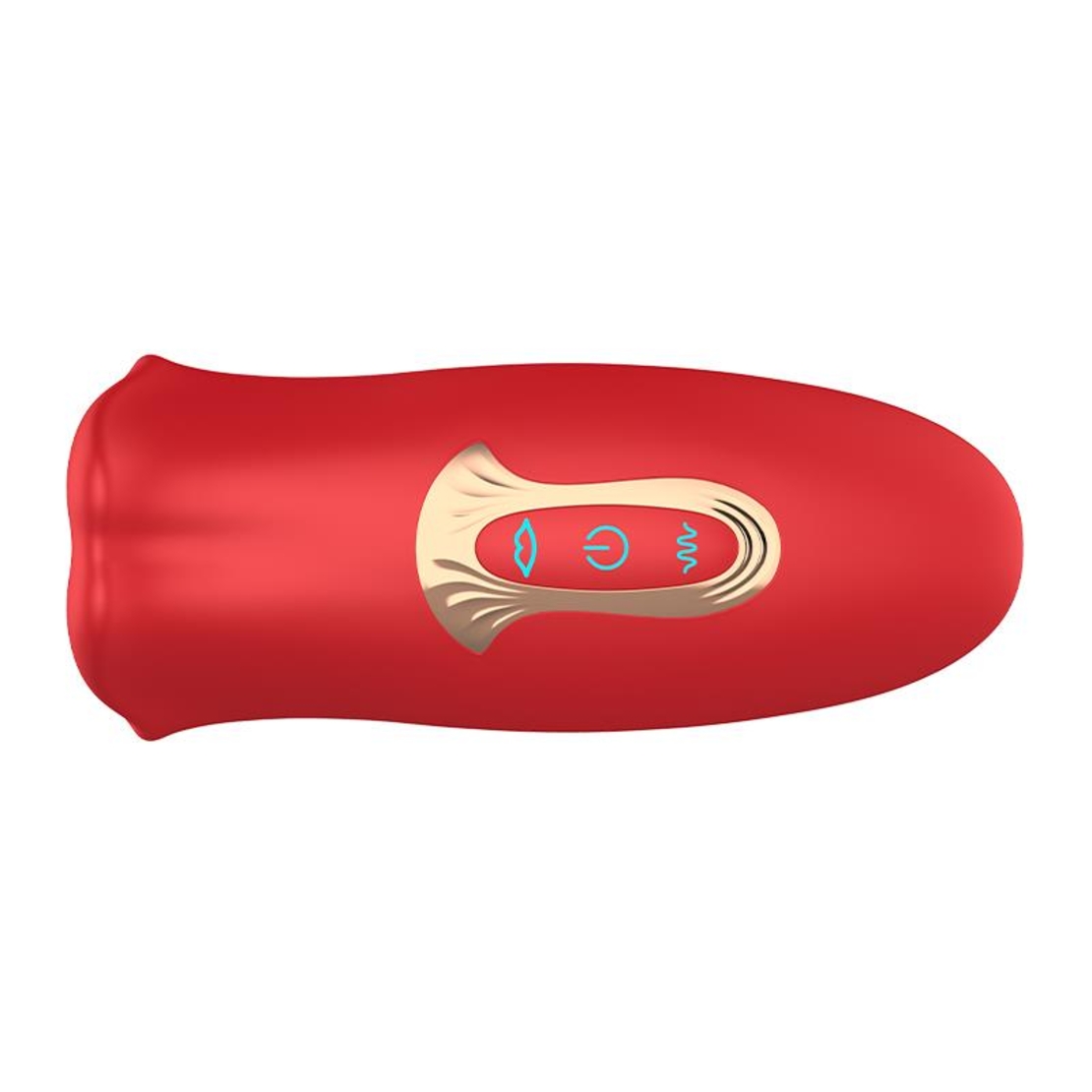 Клиторен стимулатор Ember Licking and Vibrating Mouth Shape Massager