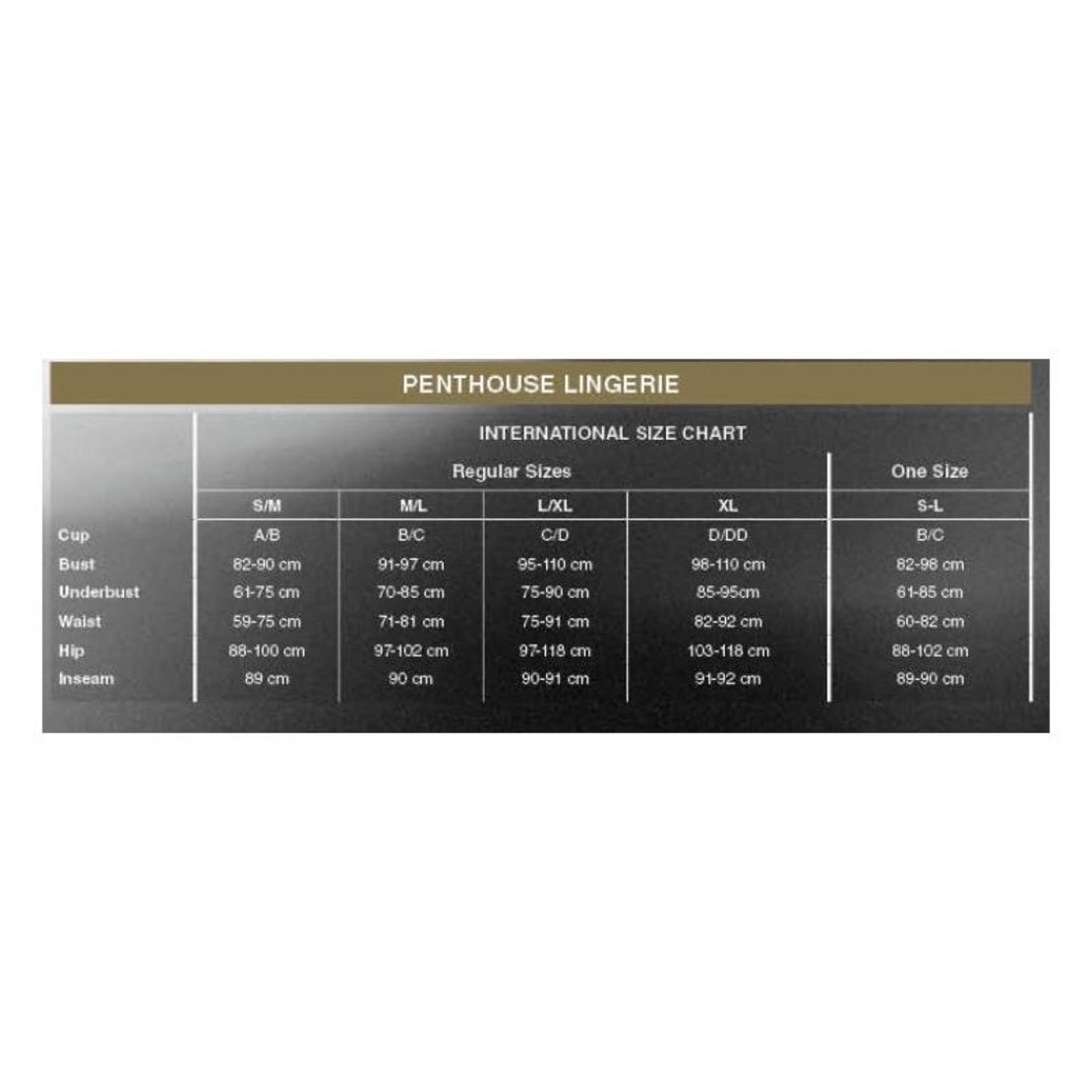 PENTHOUSE Sex Dealer Черно боди чорап