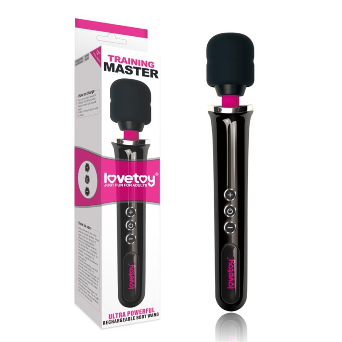 Акумулаторен масажор с гъвкава глава LOVETOY Training Master