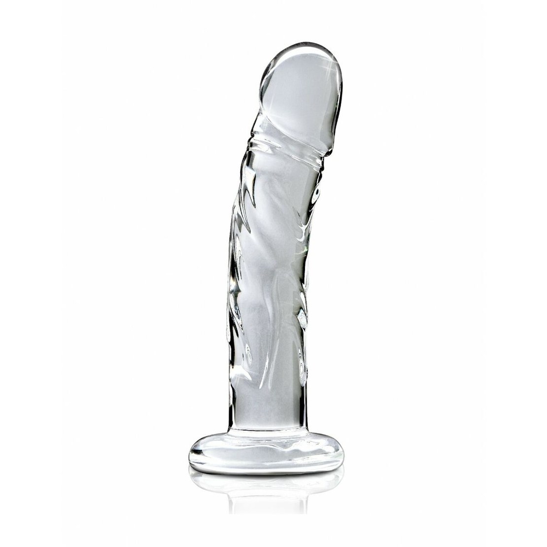 Стъклено прозрачно дилдо Pipedream Icicles