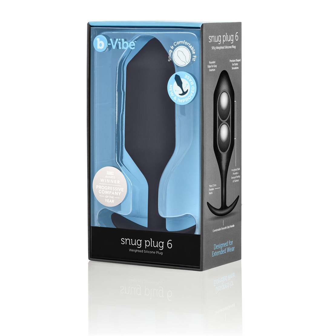 Анален разширител B-Vibe 6 Черен