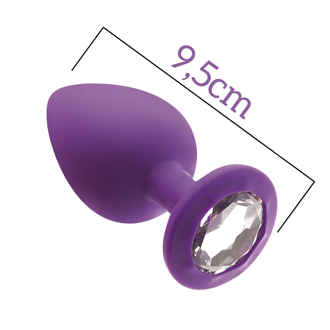 Анален разширител Attraction Mai Pleasure Toys Лилав