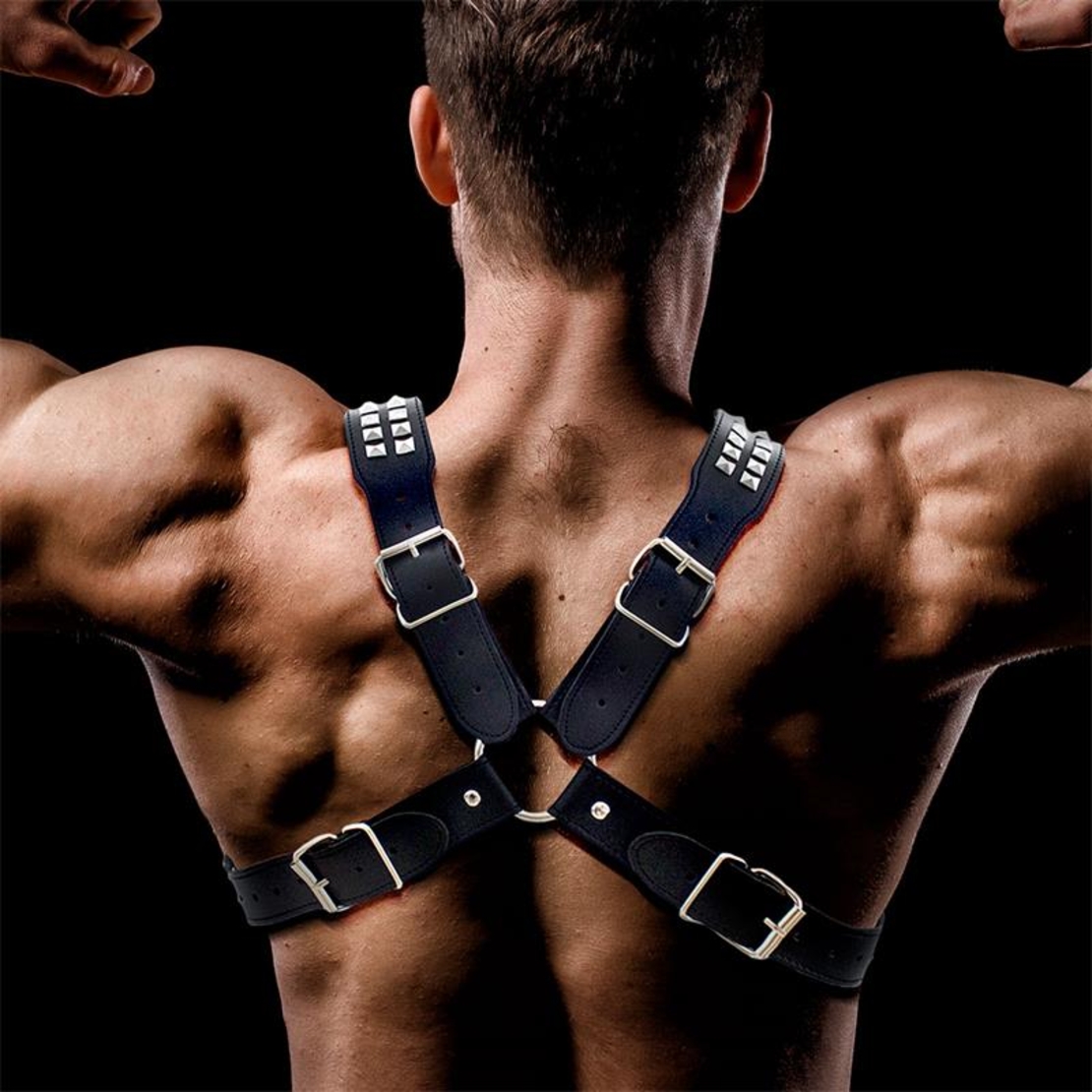 Kолан за гърди за мъже - INTOYOU BDSM LINE Adonis