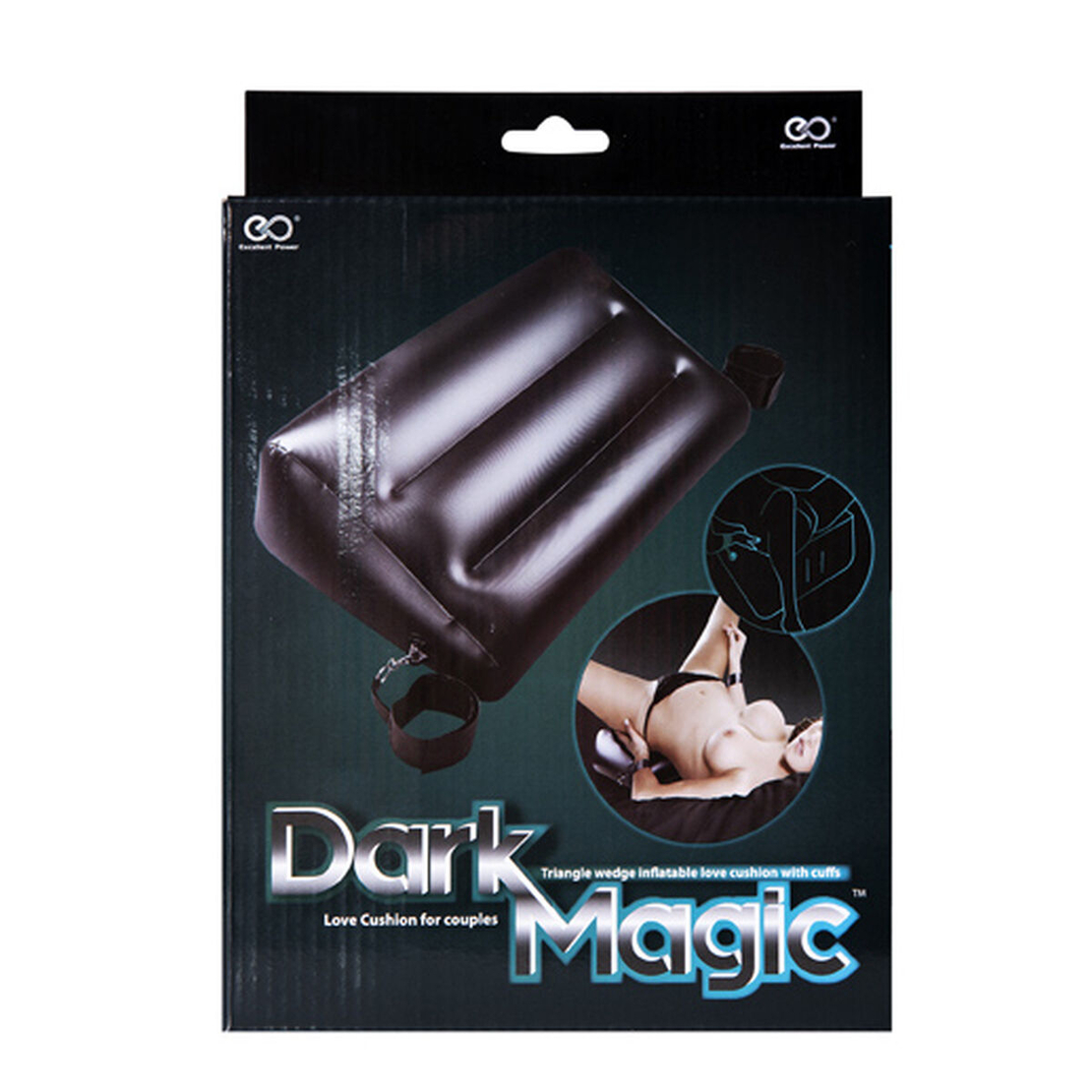 Възглавница с белезници - Super Sheet NMC Dark Magic Черен