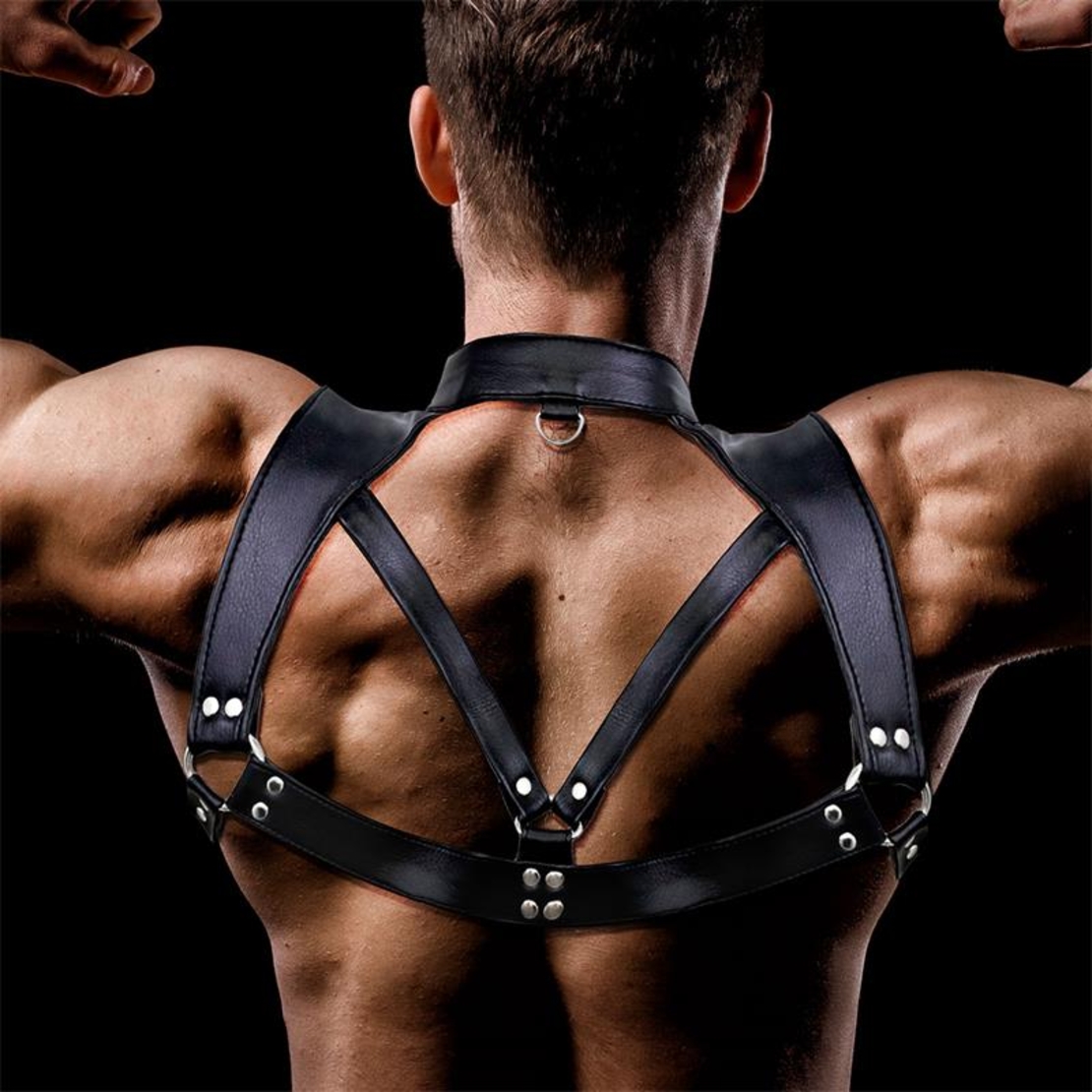 Колан за гърди за мъже - INTOYOU BDSM LINE Darius
