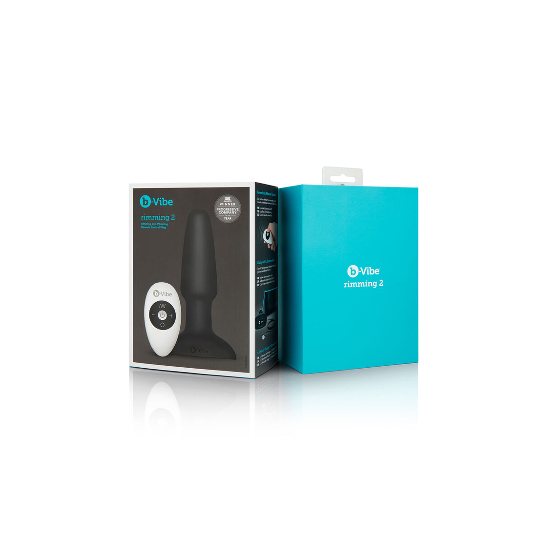 Анална тапа с дистанционно управление B-Vibe 5858070000 Черен