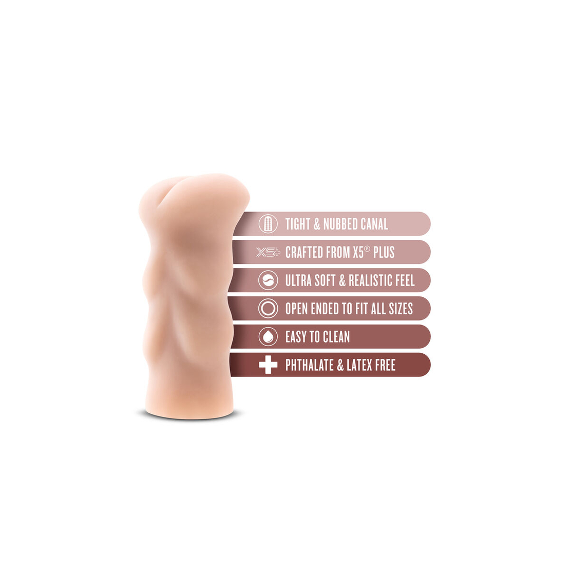 Blush Enlust Flesh Мъжки мастурбатор - Телесен (светъл)