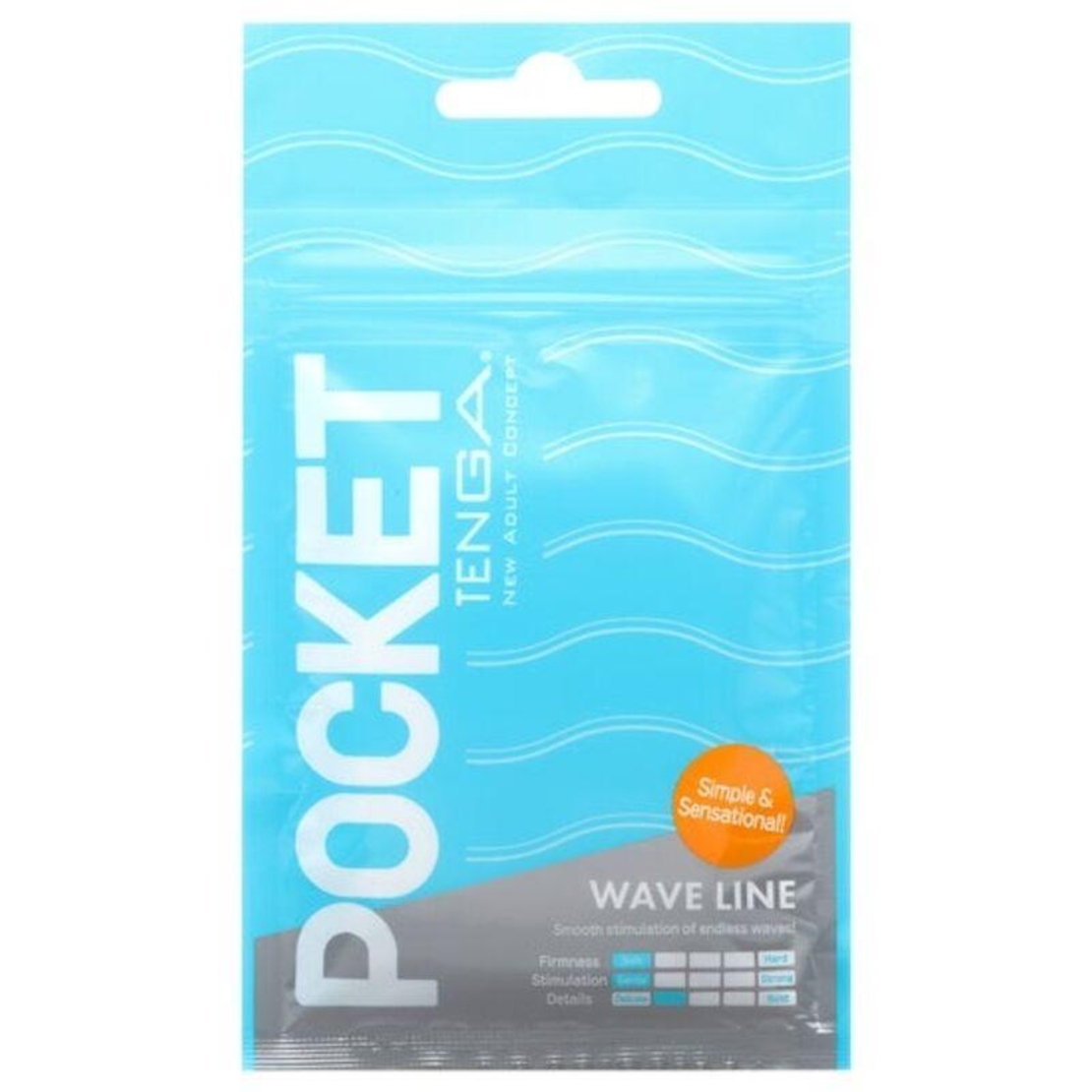 TENGA Мастурбатор Pocket Wave Line