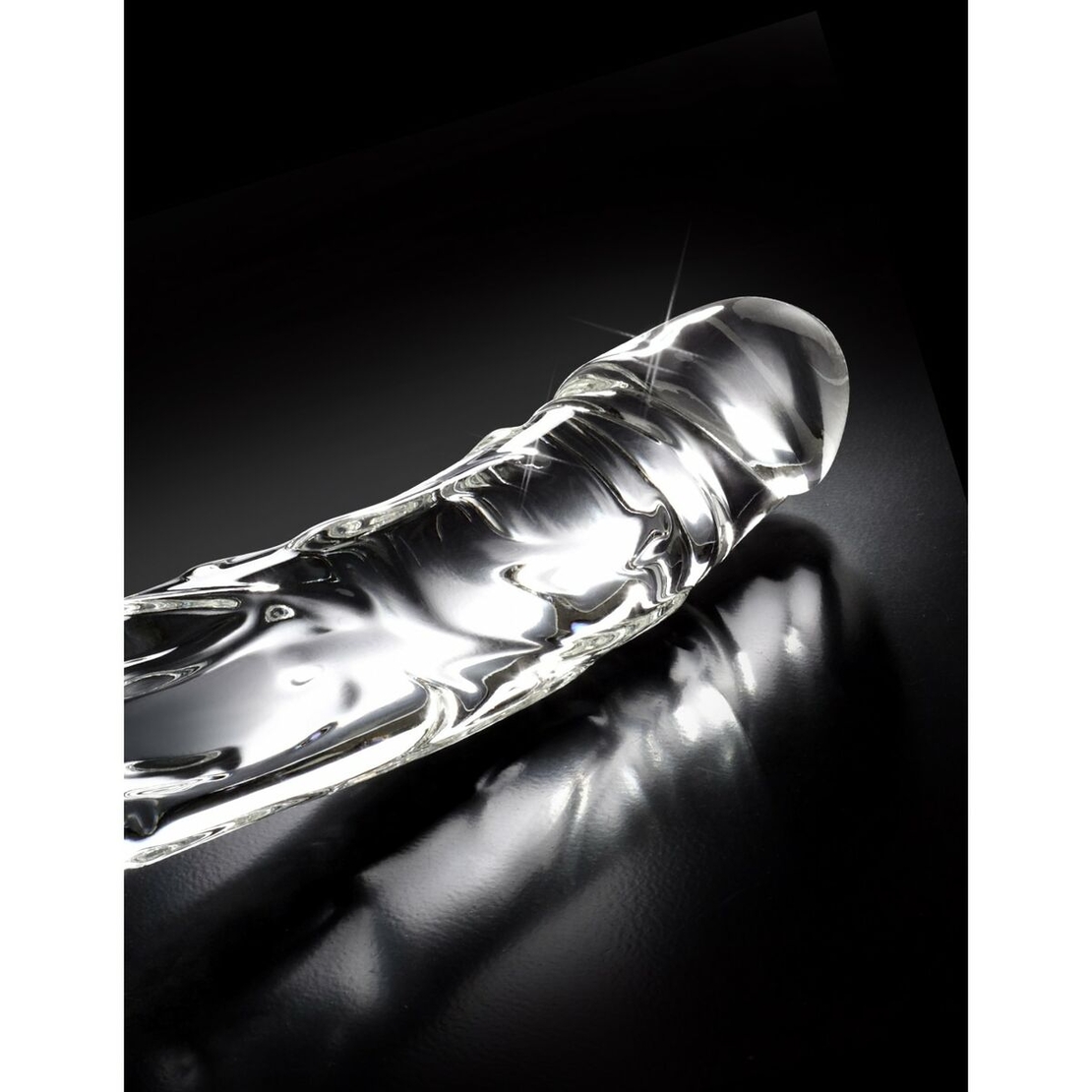 Стъклено прозрачно дилдо Pipedream Icicles