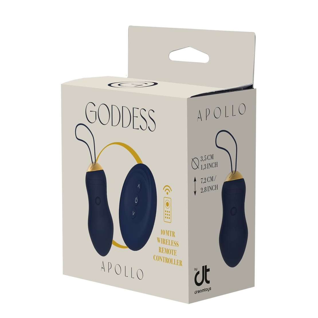 Вибро яйце  Dream Toys Goddess Collection Син