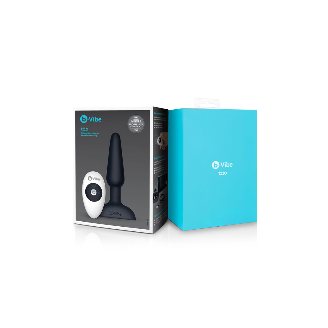 Аналена тапа с дистанционно управление B-Vibe 05882610000 Черен