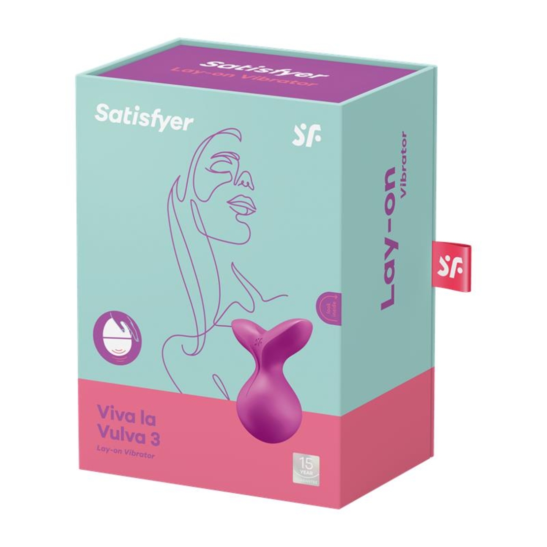 SATISFYER Клиторен стимулатор Viva la Vulva 3 Violet