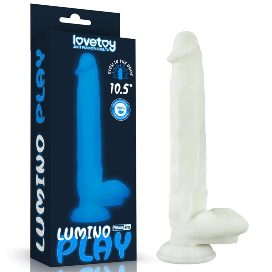Дилдо LOVETOY Lumino Play 10.5