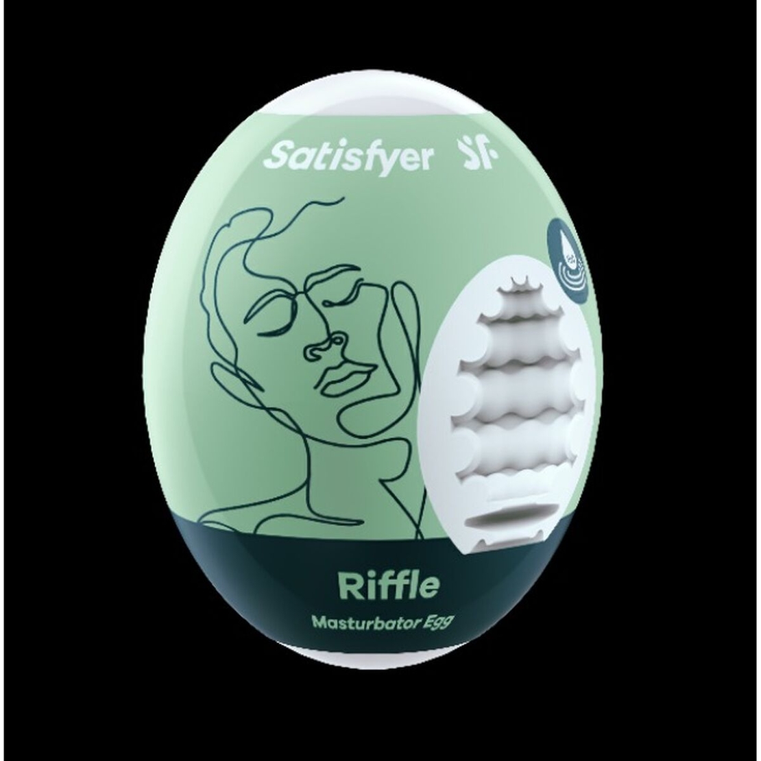 Яйце за Мастурбиране Satisfyer Riffle