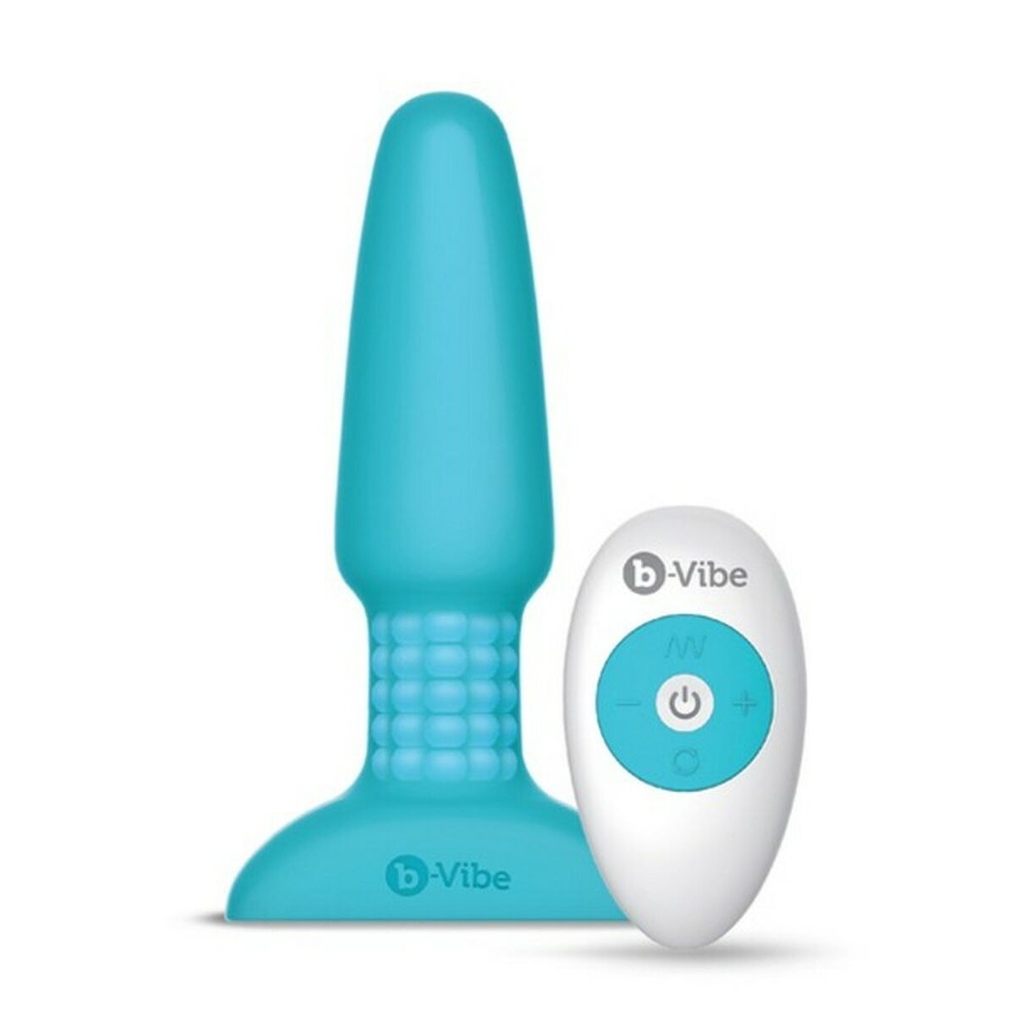 Анална тапа с дистанционно управление B-Vibe RIMMING PLUG 2 Син