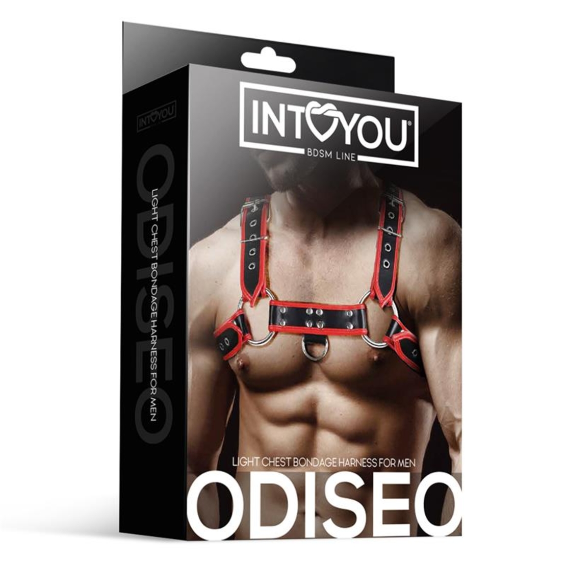 INTOYOU BDSM LINE Odiseo Колан за мъже, веган кожа