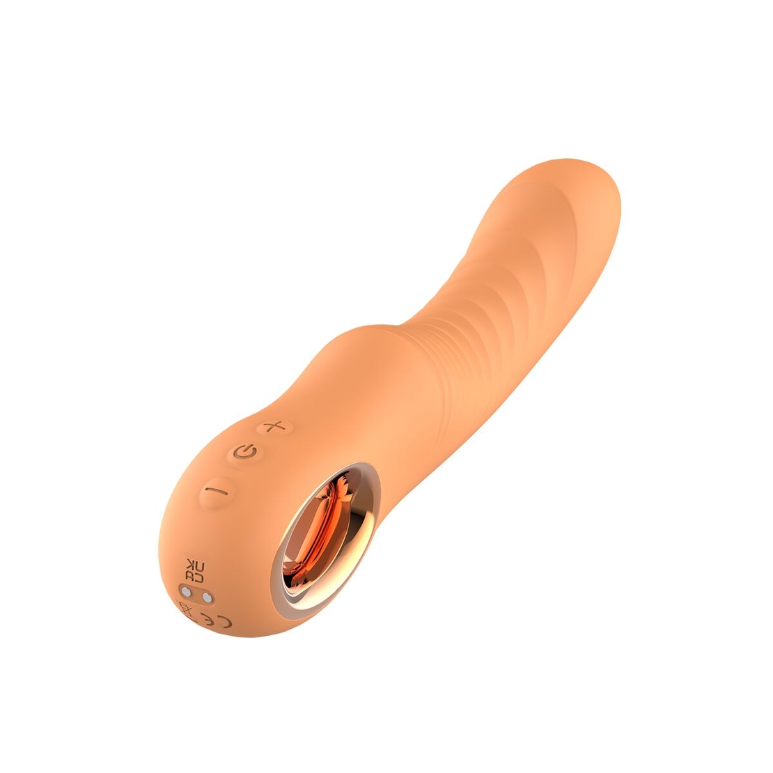 Релефен вибратор за G-точка Dream Toys Glam Оранжев