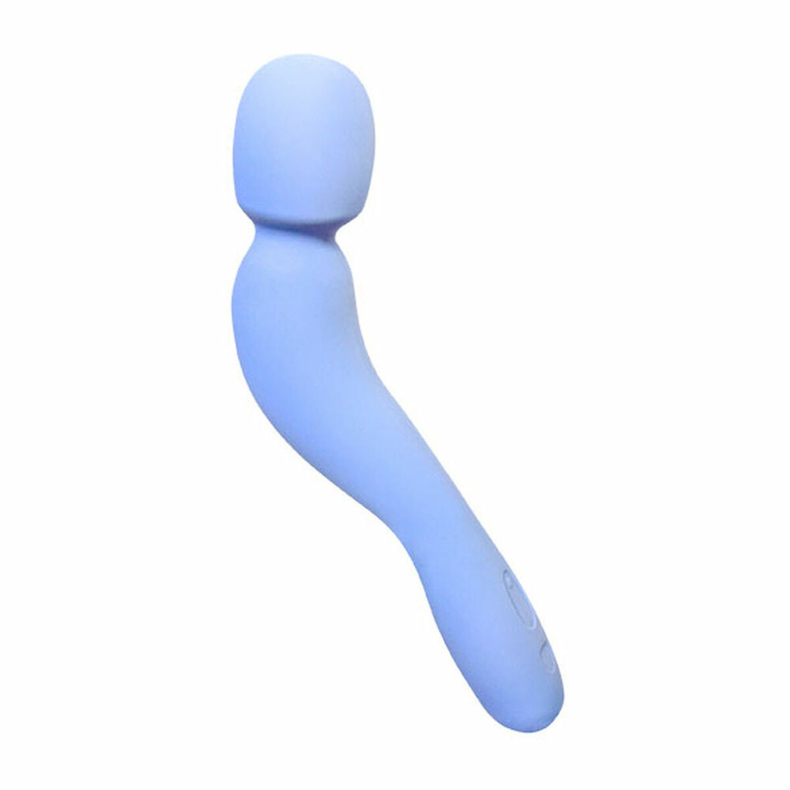 2 в 1 Масажор и G-spot Вибратор Dame Com Wand Massager Periwinkle Син