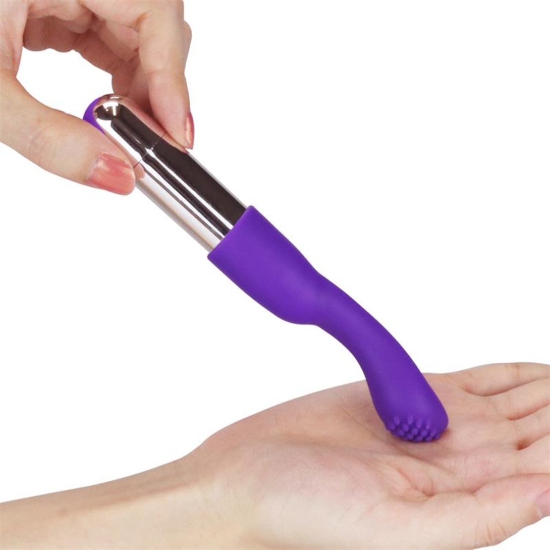 LOVETOY IJoy Versatile Tickler – мощен силиконов стимулатор с USB, лилав