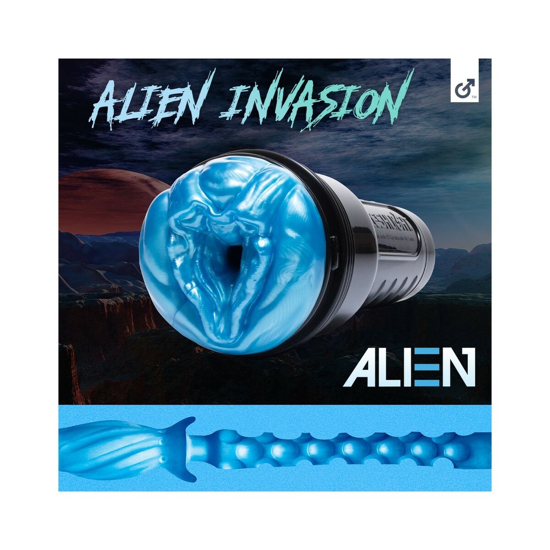 Мастурбато за мъже Вагина - Endurance Jack Ass Fleshlight - Син