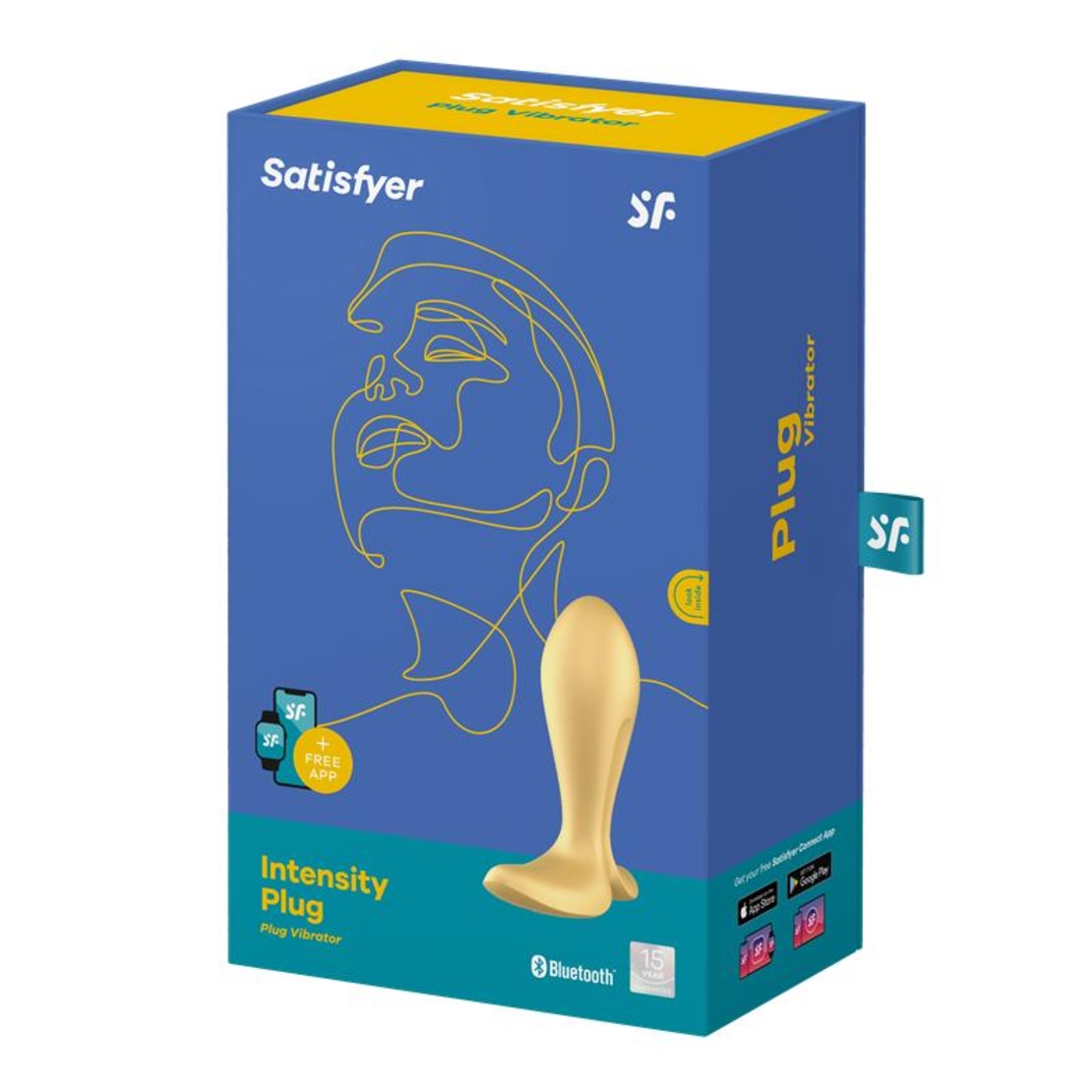 Анален вибратор SATISFYER с приложение Satisfyer Connect Intensity Plug