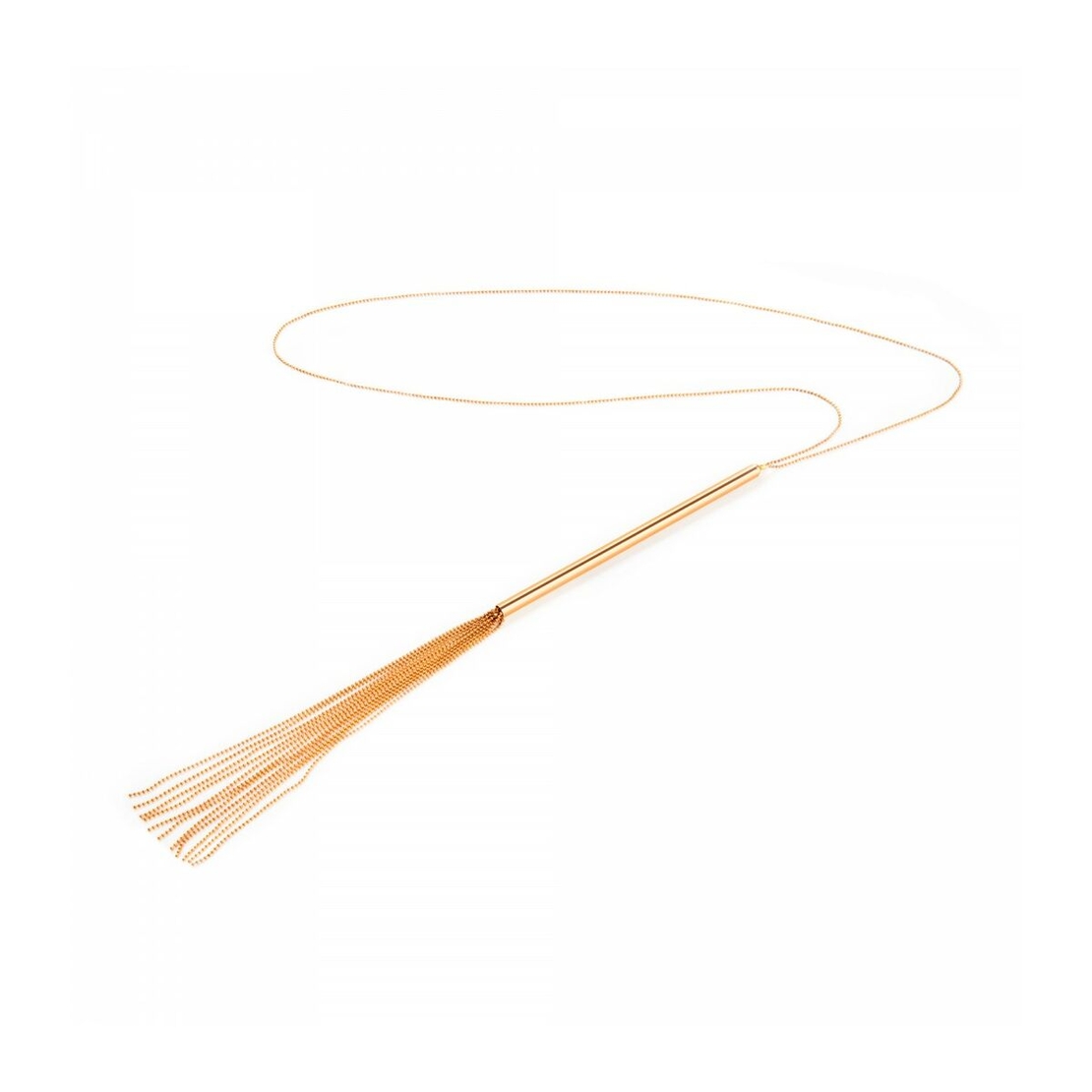Колие с камшик - Magnifique Whip Necklace Gold Bijoux Indiscrets 10720