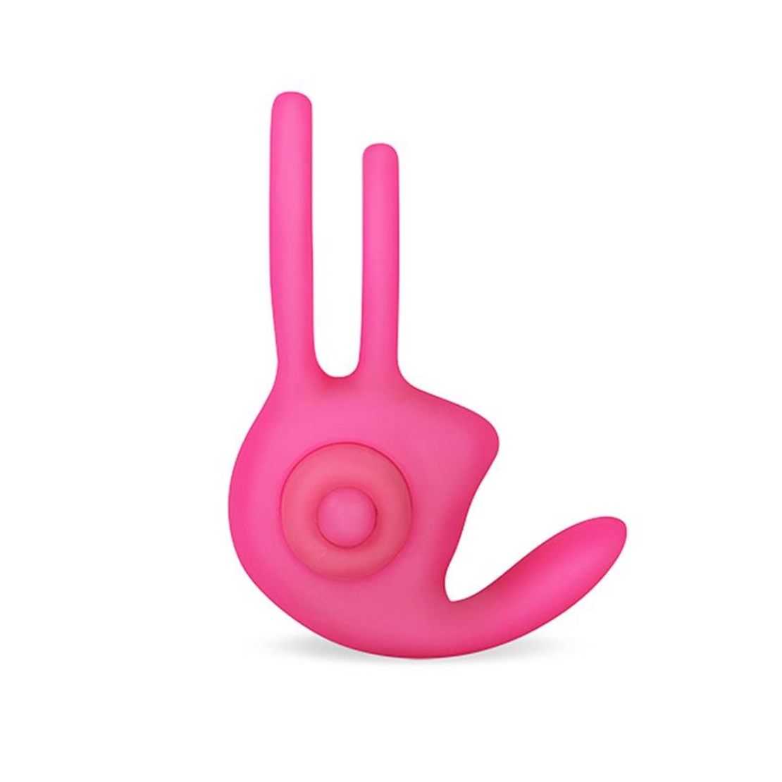 LOVETOY Двоен вибриращ пенис за клитор Power Clit Duo Pink