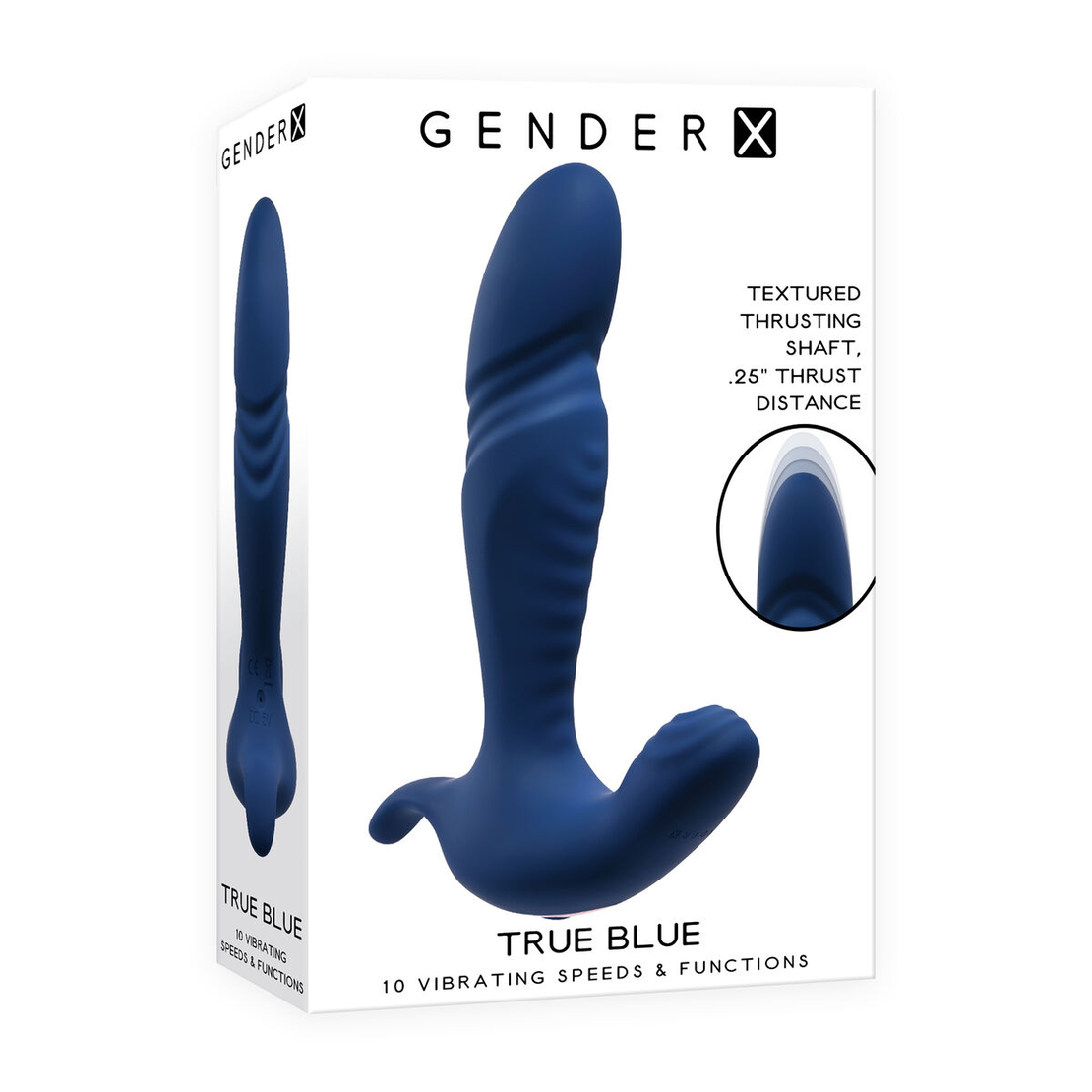 Анален вибратор Gender X Gender X Син