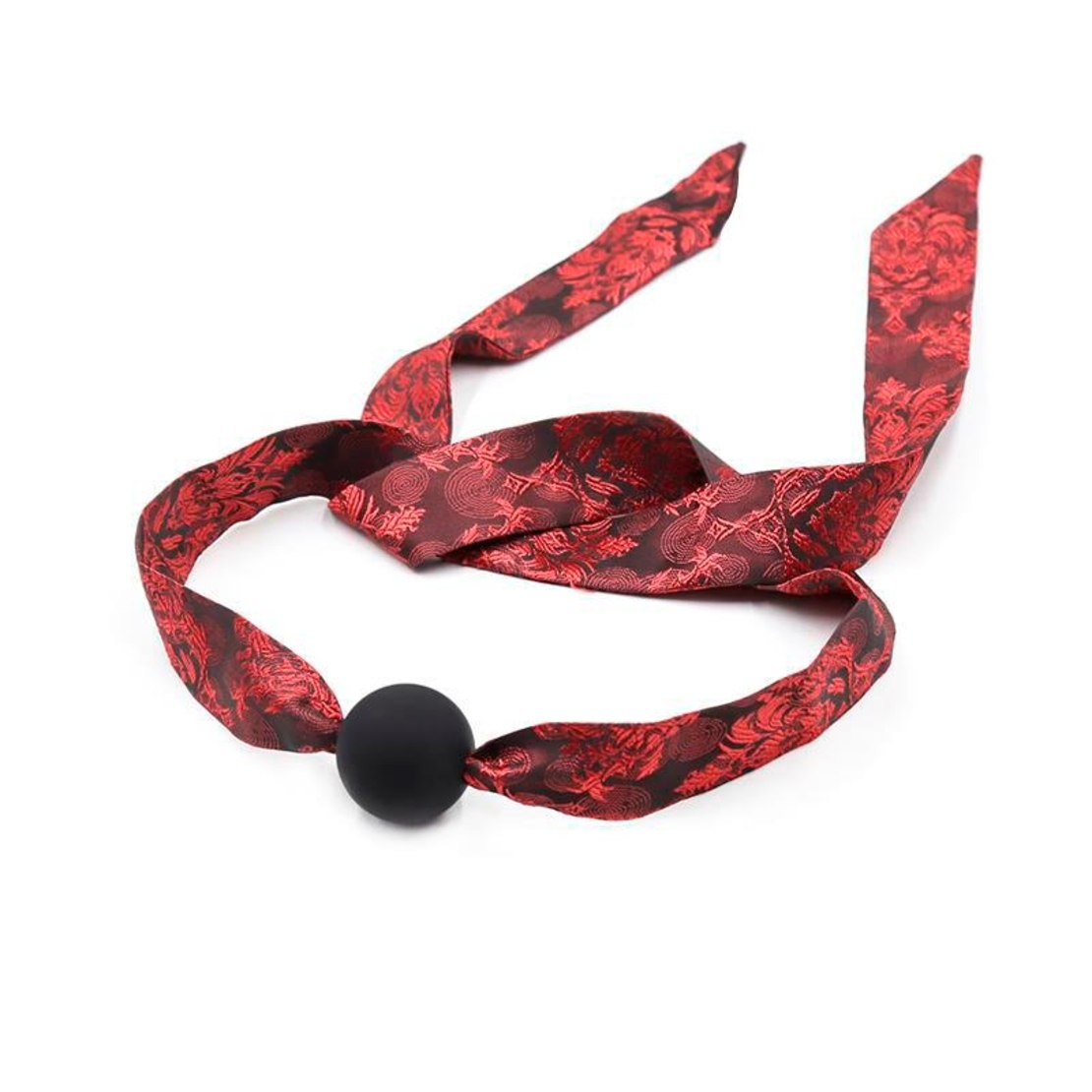 Fetish Addict Silicone Ball Gag Red/Black – Силиконов балгаг