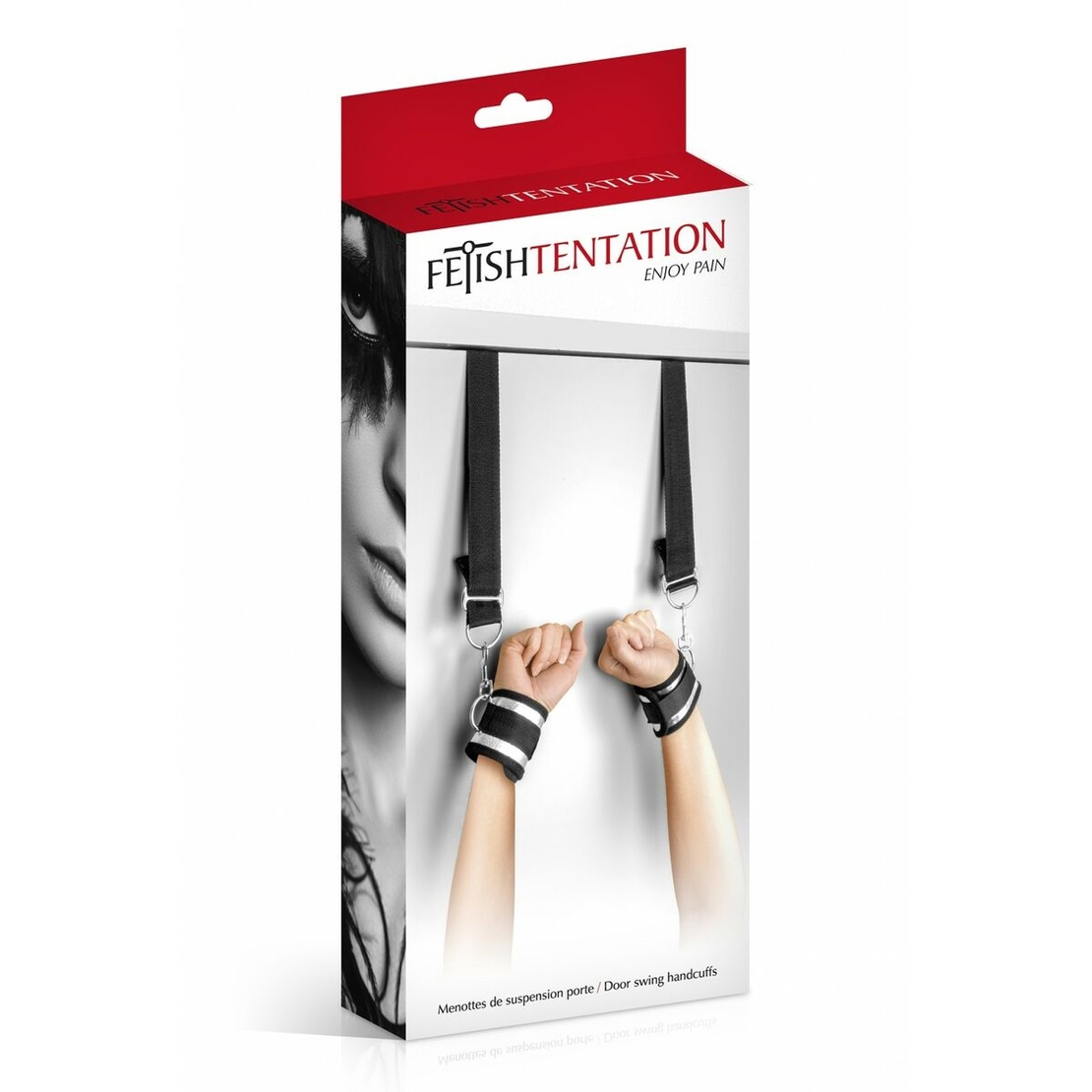 Фетиш белезници с колани Fetish Tentation