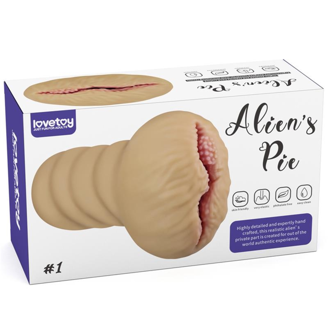 LOVETOY Мастурбатор Aliens Pie 1