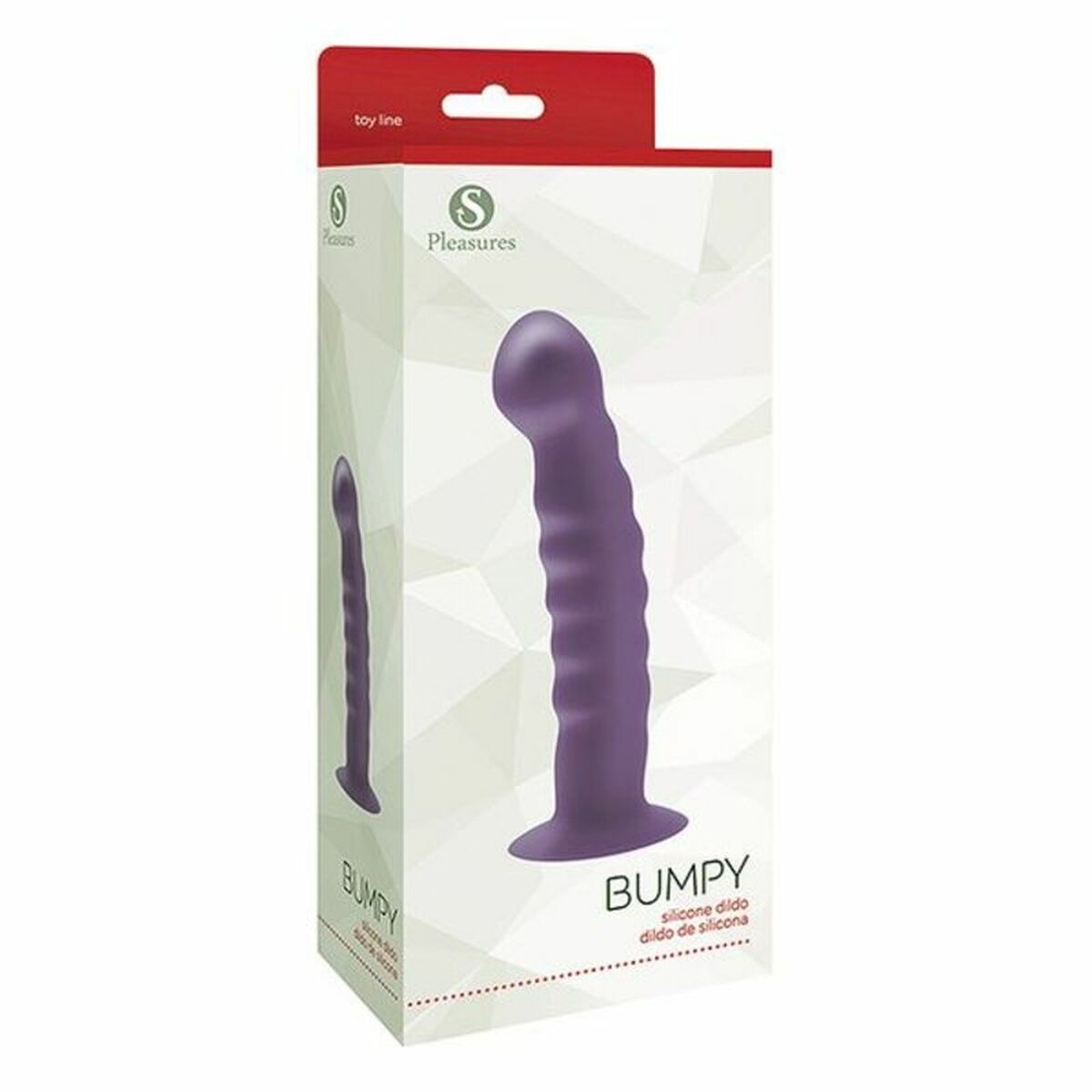 Силиконово Дилдо S Pleasures Bumpy